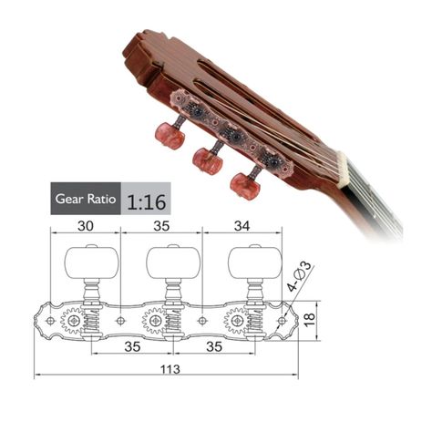 Clavijero Alice Aos-022v2p Zinc Y Clavija Resina Sintética-4