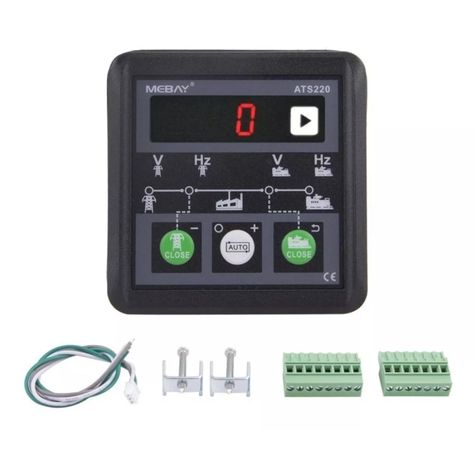 Ats Módulo Controlador Mebay Ats220 Para Generador-0