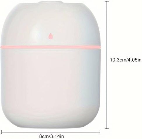 Humidificador de aire portátil y silencioso USB-1