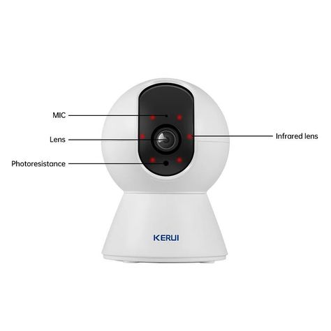 Cámara inalámbrica IP Wifi Interior Kerui K259-2