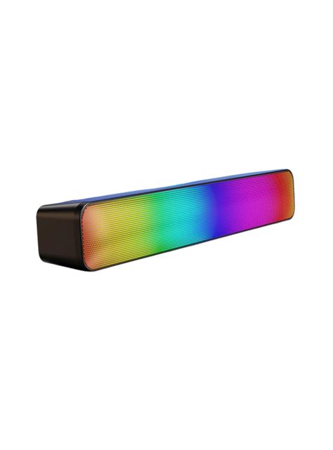 Parlante soundbar Led Bluetooth Elevate M8-3