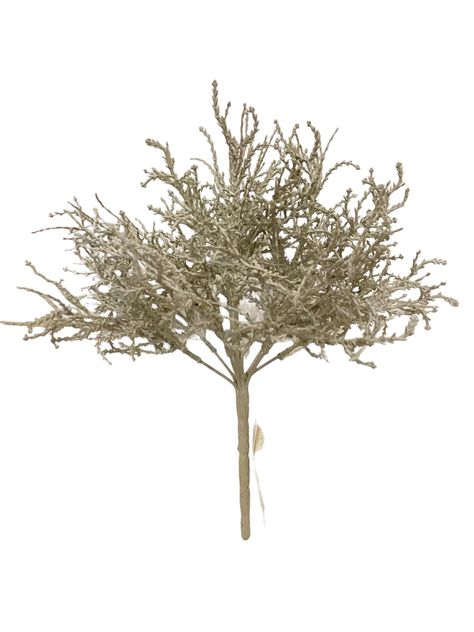 RAMO DECORATIVA COREL ARBUSTO GRIS 30CM-0