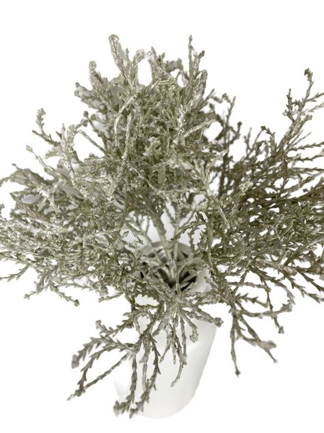 RAMO DECORATIVA COREL ARBUSTO GRIS 30CM-1