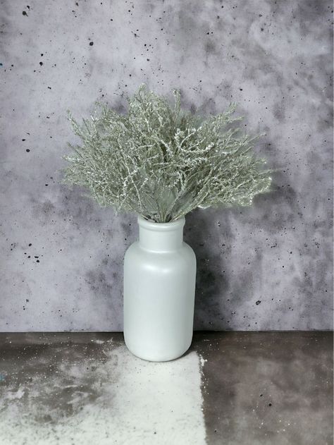 RAMO DECORATIVA COREL ARBUSTO GRIS 30CM-2