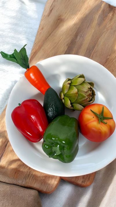 Tomates Artificial Con Detalles Realistas-2