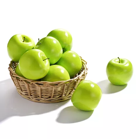 FRUTA ARTIFICIAL MANZANA VERDE COREL -2