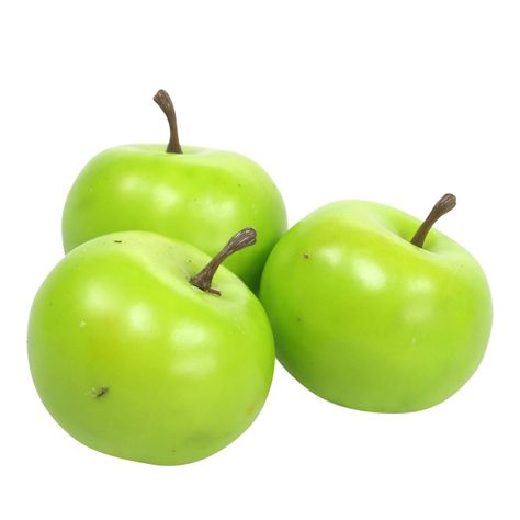 FRUTA ARTIFICIAL MANZANA VERDE COREL -3