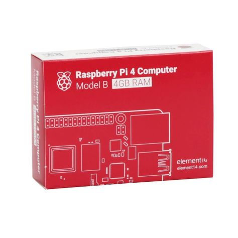 Raspberry Pi 4B de 4GB RAM-1