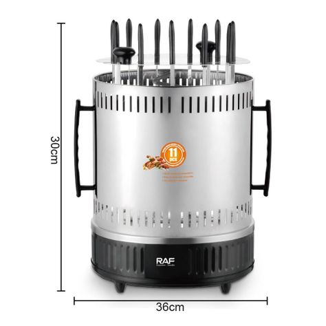 Parrilla Giratoria Eléctrica RAF R.8628-7