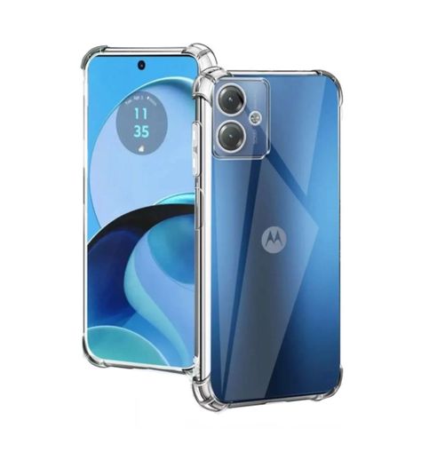 Carcasa para Motorola G14 / Gel Transparente Reforzado-0