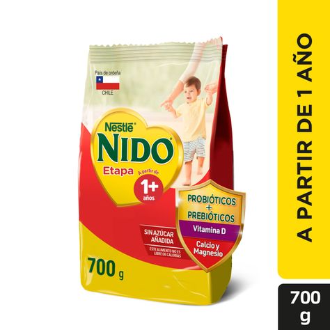 Pack Fórmula Láctea NIDO® Etapa 1+ Bolsa 700g x2-0
