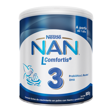 Fórmula Infantil NAN® 3 L Comfortis 800g X2 Unidades-1