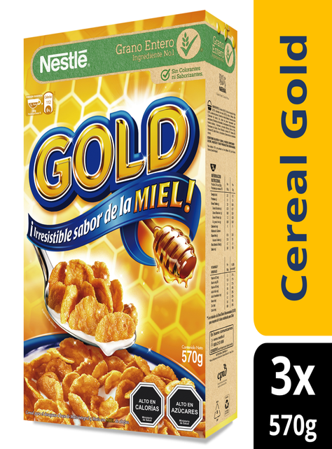 Cereal GOLD 570g Pack X3-1