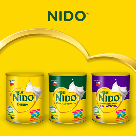 Leche en Polvo Nido® Entera Tarro 1350g-3