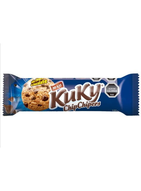 Galleta Chip Kuky Chipchipers 190G X6Por Nestlé-1