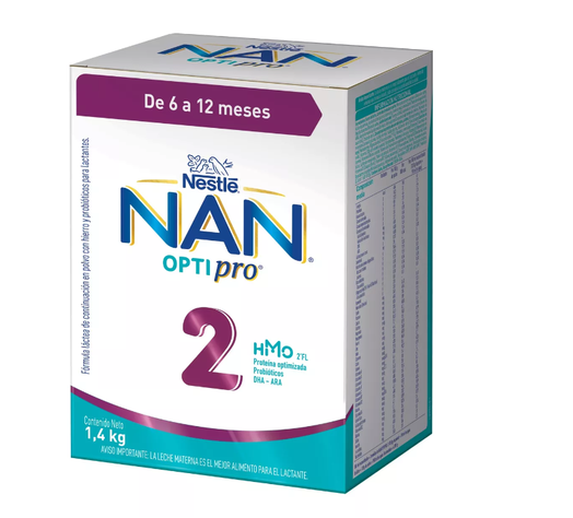 Fórmula infantil NAN® 2 Optipro Multipack 2x700g-0