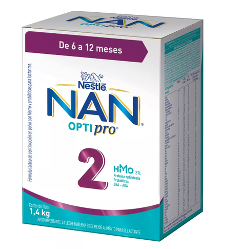 Fórmula infantil NAN® 2 Optipro Multipack 2x700g-1