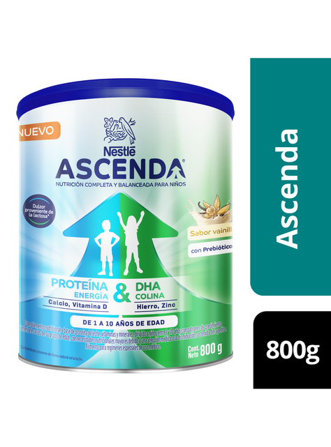 Suplemento Nestlé ASCENDA® Vainilla 800 g-2