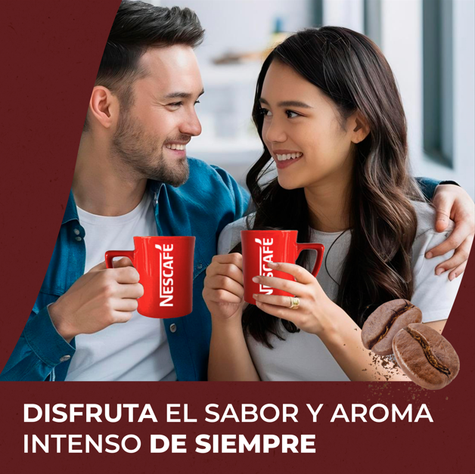 Pack Café Café NESCAFÉ® Tradición 400g x2 + 2 Tazones-5
