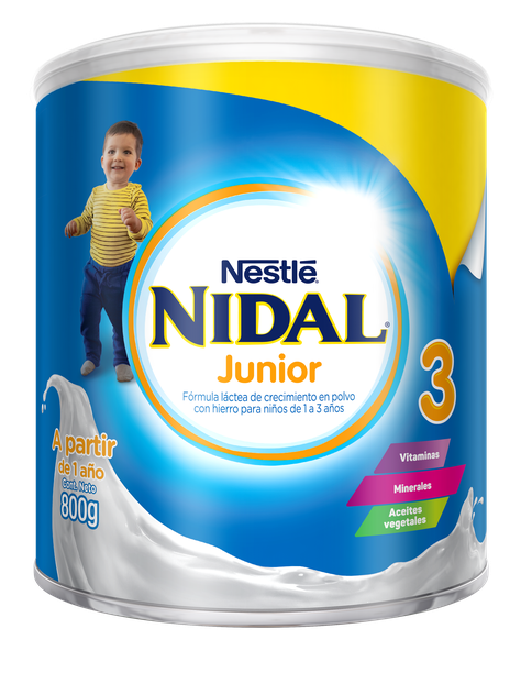 Fórmula infantil NIDAL® Junior 800g X3-1