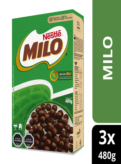 Cereal MILO® 480g Pack X3-2
