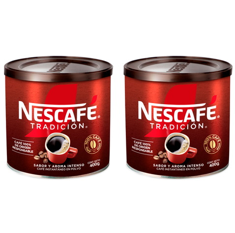 Café NESCAFÉ® Tradición 400g Pack X2-0