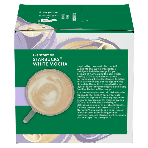 Pack 3 Café STARBUCKS DOLCE GUSTO White Mocha 12 cápsulas-3