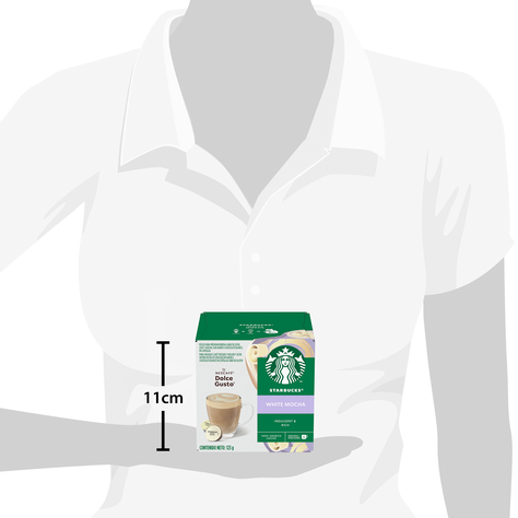 Pack 3 Café STARBUCKS DOLCE GUSTO White Mocha 12 cápsulas-7
