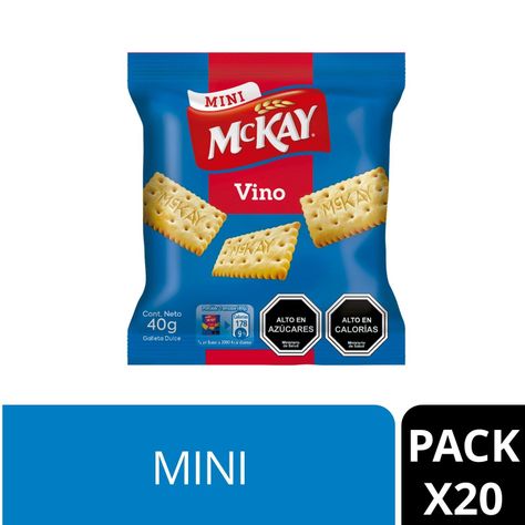 Galleta MCKAY® Mini Vino 40g X20-0