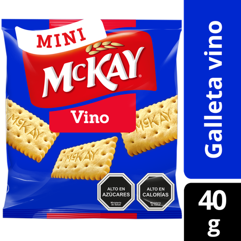 Galleta MCKAY® Mini Vino 40g X20-2