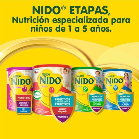Leche en polvo NIDO® 3+ Protectus® 1350g Pack X2-3