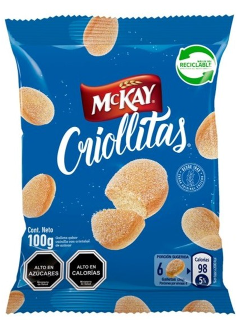 Galleta Nestlé® Mckay® Criollitas 100g Pack X16-1
