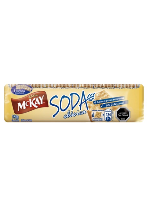 Galletas MCKAY® Soda Clásica 180g X6Por Nestlé-1