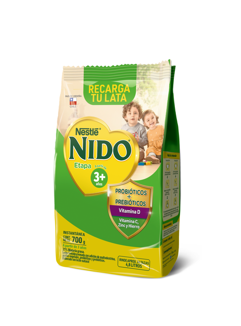 Leche en Polvo NIDO® Etapa 3+ Bolsa 700g Pack x3-0
