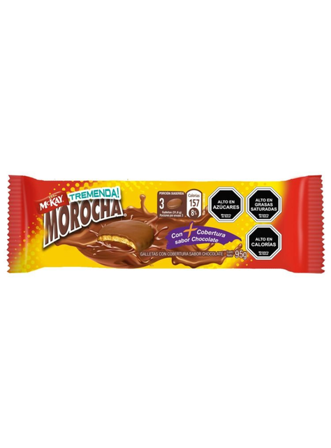 Galleta bañada MOROCHA® Tremenda 95g X6-0