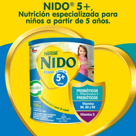 Leche Nido 5+ Protectus® 1350g Pack X4-1