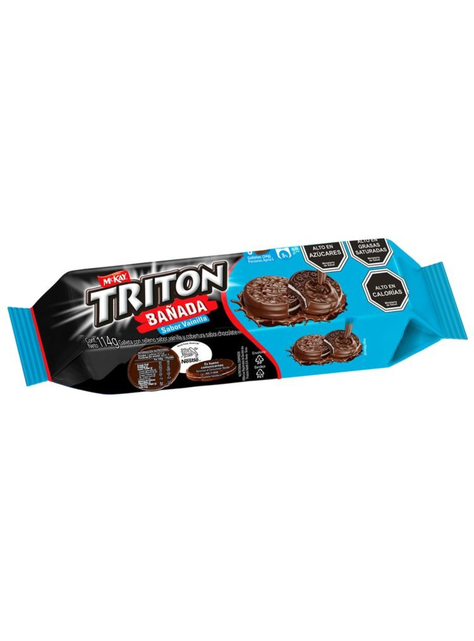 Triton Galleta Bañada 114 gr Pack X3-0
