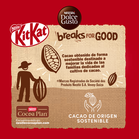 Café NESCAFÉ DOLCE GUSTO® Kit Kat 10 Cápsulas-5