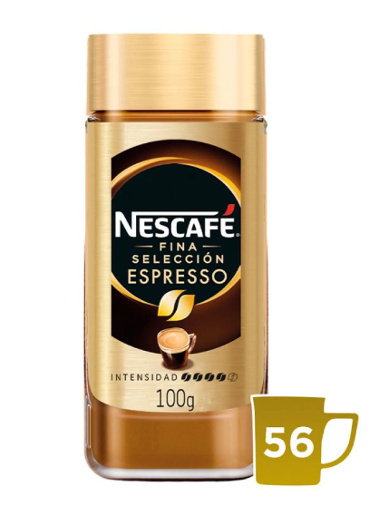 Café NESCAFÉ® Fina Selección Espresso Frasco 100g-0