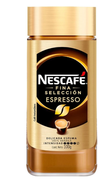 Café NESCAFÉ® Fina Selección Espresso Frasco 100g-1