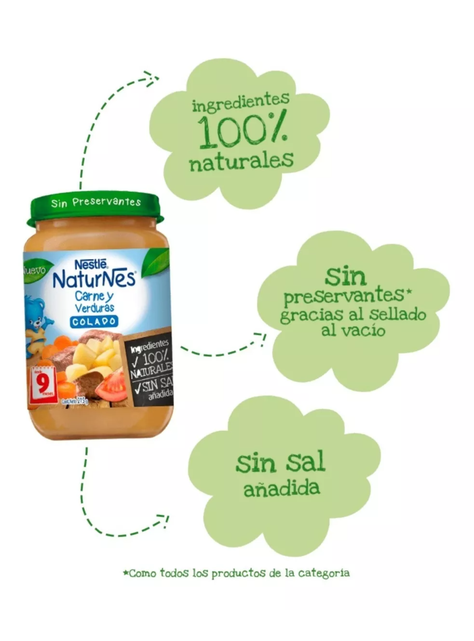 Colado NESTLÉ® NATURNES® Pollo y Carne Pack x12-1