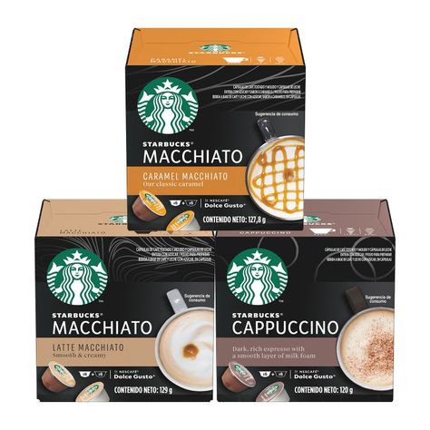 Capsulas de Café STARBUCKS® Lacteadas - X3 Cajas-0