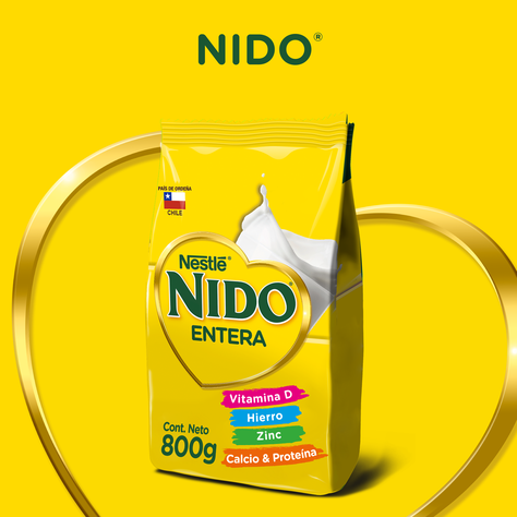 Pack Leche en Polvo NIDO® Entera Bolsa 800g x2-1
