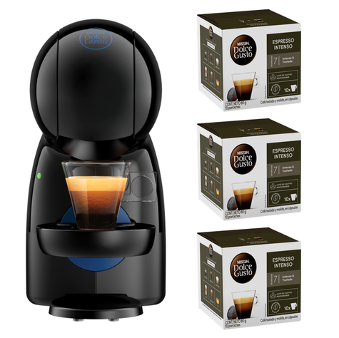 Cafetera Piccolo Xs + Cápsulas Espresso Intenso X3 Cajas-0