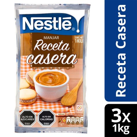 Manjar NESTLÉ® Receta Casera 1kg Pack X3-0