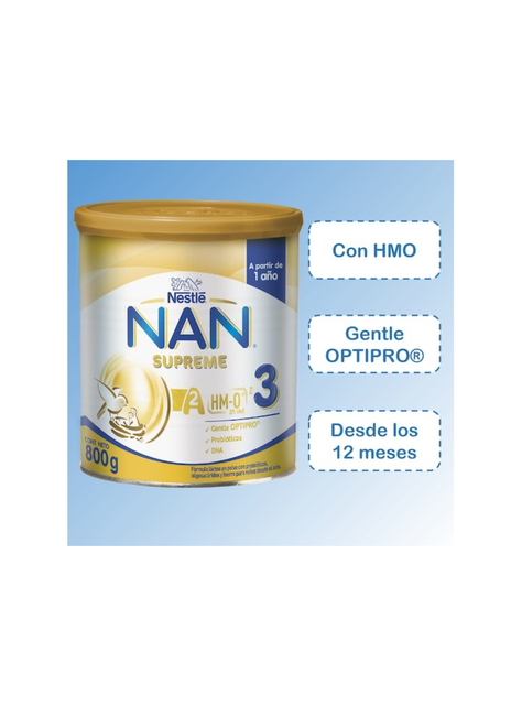 Fórmula Infantil NAN® Supreme 3 800g X3 Unidades-1