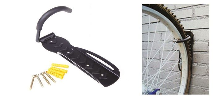 Gancho Colgador para Bicicletas en posición vertical-4