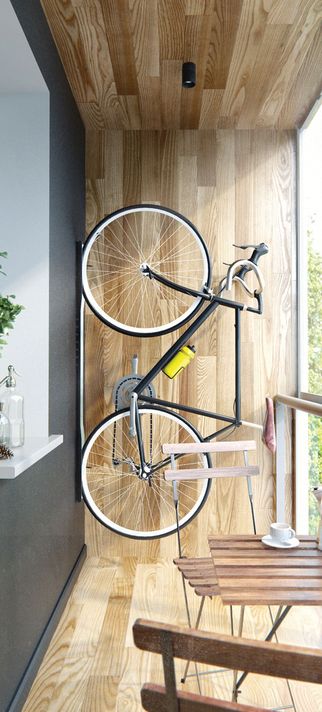Gancho Colgador para Bicicletas en posición vertical-3