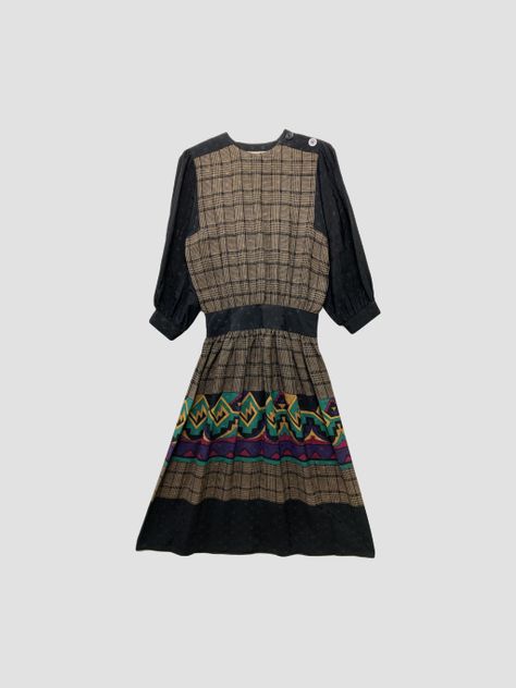 Vestido largo VINTAGE - Talla S (VOP00940403)-0