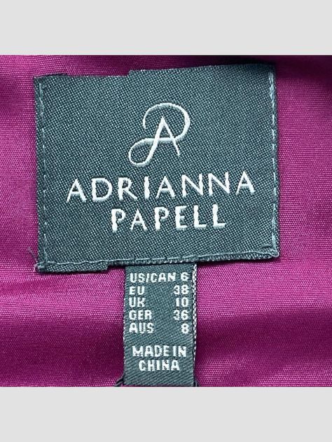 Vestido largo ADRIANNA PAPELL - Talla S (VOP00911375)-1